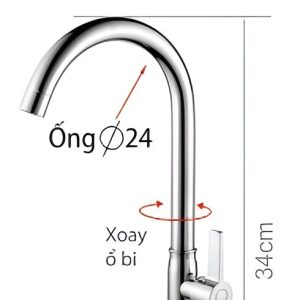Vòi Rửa Bát Lạnh B-Gem BG-L07K