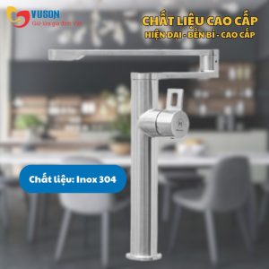 Ảnh công trình thực tế Vòi Rửa Bát Malloca K060-S