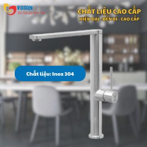Ảnh công trình thực tế Vòi Rửa Bát Malloca K061-S