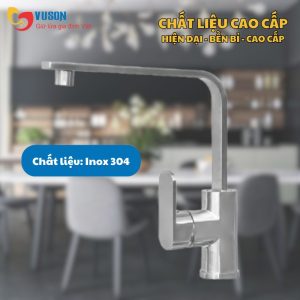 Ảnh công trình thực tế Vòi Rửa Bát Malloca K118-S