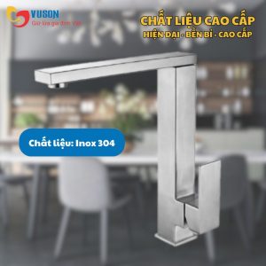Ảnh công trình thực tế Vòi Rửa Bát Malloca K130-S