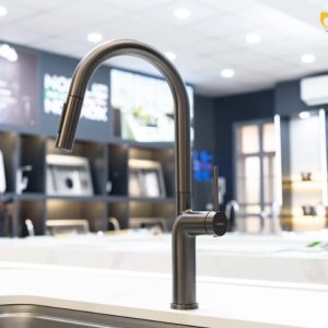 Ảnh công trình thực tế Vòi Rửa Bát NOBINOX ADORA NX991