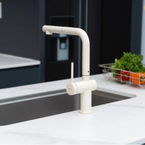 Ảnh công trình thực tế Vòi Rửa Bát NOBINOX BIANCO NX602