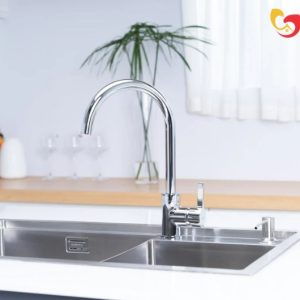 Ảnh công trình thực tế Vòi Rửa Bát NOBINOX LOREN NX522