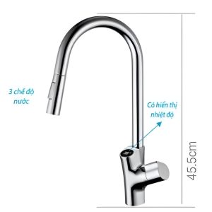 Vòi Rửa Bát Nóng Lạnh B-Gem BG-005K