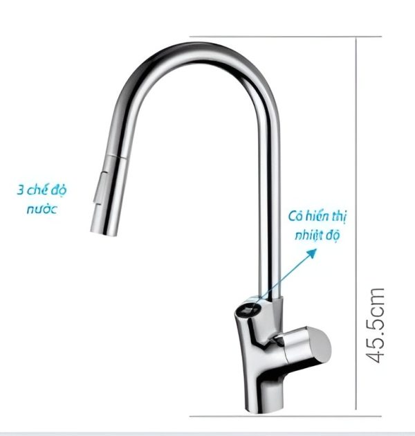 Vòi Rửa Bát Nóng Lạnh B-Gem BG-005K