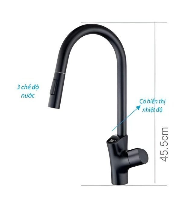 Vòi Rửa Bát Nóng Lạnh B-Gem BG-005KD