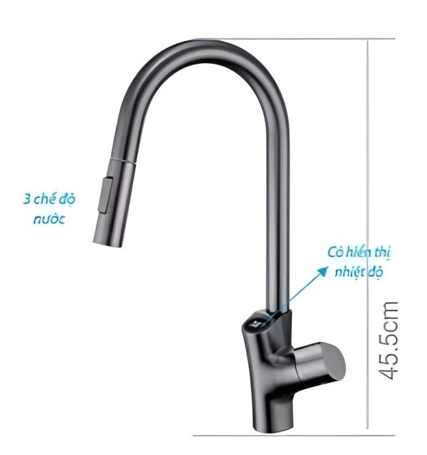 Vòi Rửa Bát Nóng Lạnh B-Gem BG-005KX