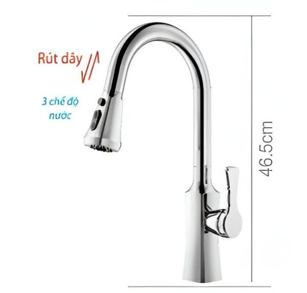 Vòi Rửa Bát Nóng Lạnh B-Gem BG-V02K