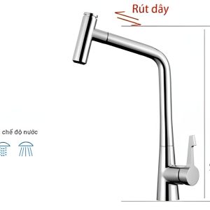 Vòi Rửa Bát Nóng Lạnh B-Gem BG-V03