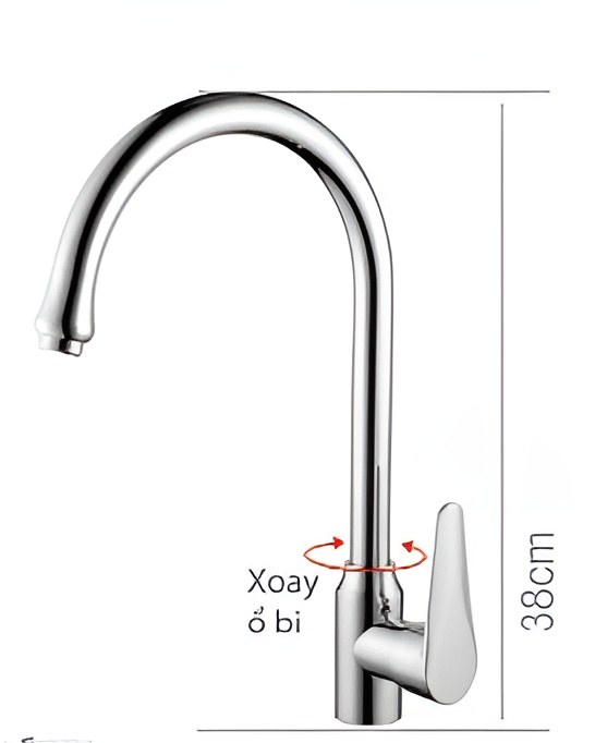 Vòi Rửa Bát Nóng Lạnh B-Gem BG-V07