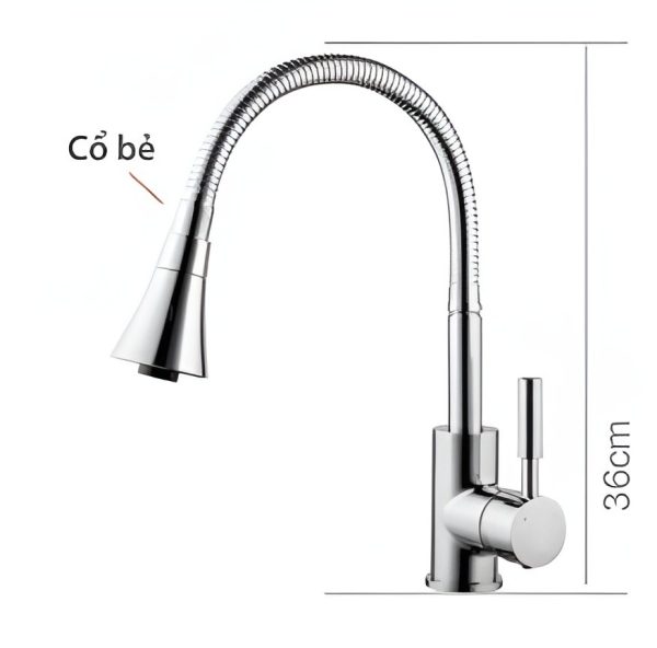 Vòi Rửa Bát Nóng Lạnh B-Gem BG-V08