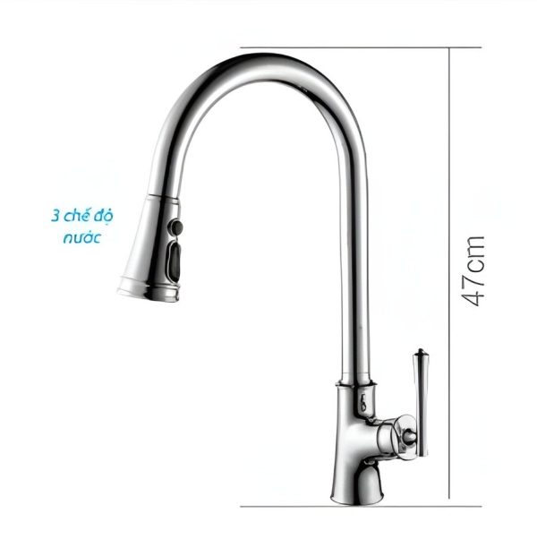 Vòi Rửa Bát Nóng Lạnh B-Gem BG-Z005