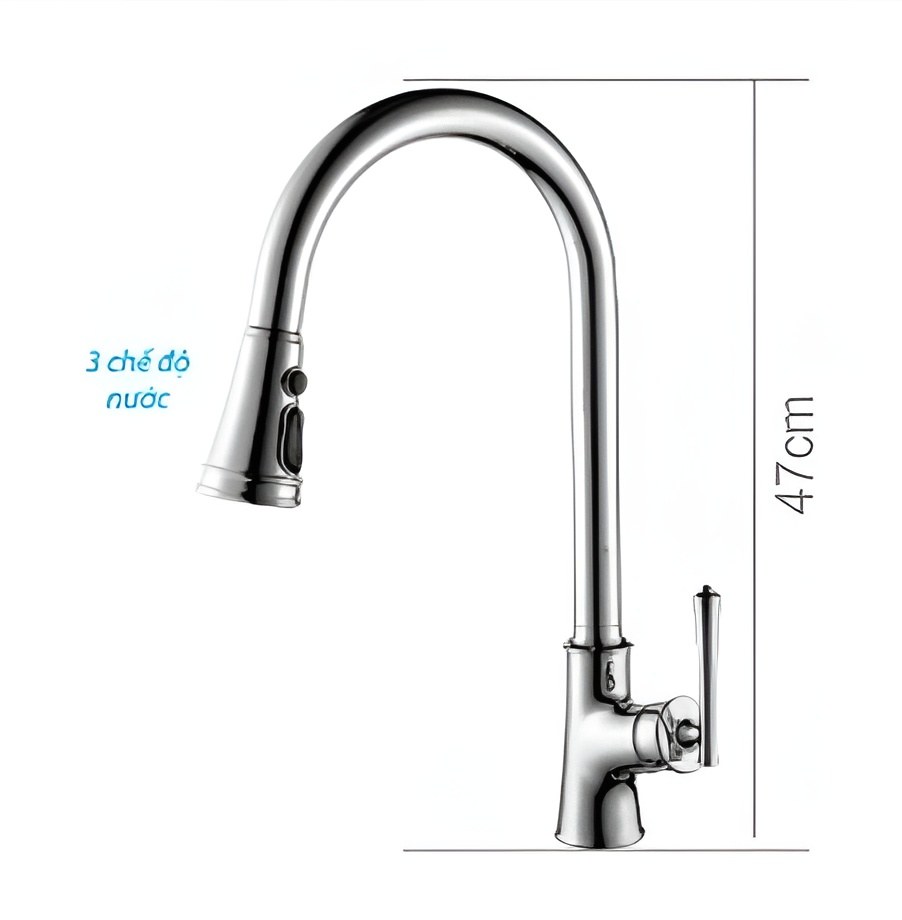 Vòi Rửa Bát Nóng Lạnh B-Gem BG-Z005