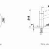 Vòi Rửa Blanco Alta Compact - ảnh 2