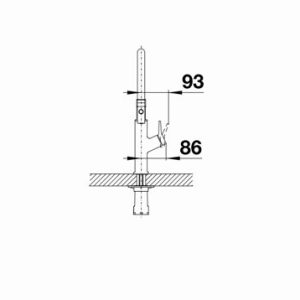 Ảnh công trình thực tế Vòi Rửa Blanco TGB.Solenta-S