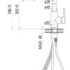 Vòi Rửa Cata XSA - ảnh 2