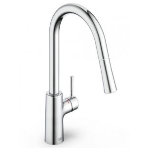 Vòi Rửa Chén American Standard WF-0916 Nóng Lạnh Rút Dây Agate