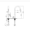 Vòi Rửa Chén Maadela MDF-570B - ảnh 2