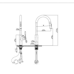 Ảnh công trình thực tế Vòi Rửa Chén Maadela MDF-570C