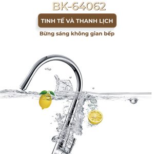 Ảnh công trình thực tế Vòi Rửa Chén Nóng Lạnh BASIC BK-64062