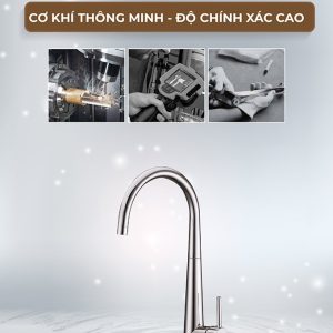 Ảnh công trình thực tế Vòi Rửa Chén Nóng Lạnh BASIC BK-64062