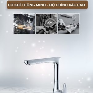 Ảnh công trình thực tế Vòi Rửa Chén Nóng Lạnh BASIC BK-66085