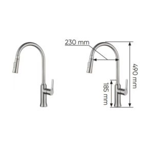 Ảnh công trình thực tế Vòi Rửa Kaff KF-FC9014