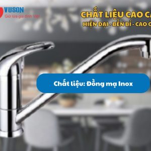 Ảnh công trình thực tế Vòi Rửa Malloca K 105