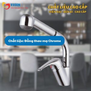 Ảnh công trình thực tế Vòi Rửa Malloca K119-T4
