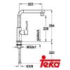 Vòi Rửa Teka INX 914 - ảnh 2