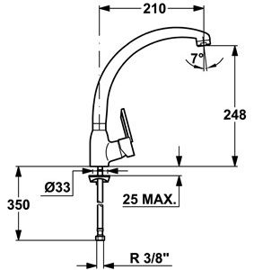Ảnh công trình thực tế Vòi Rửa Teka MF2