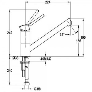 Ảnh công trình thực tế Vòi Rửa Teka TAP AUK 913 MB