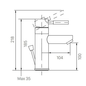 Ảnh công trình thực tế Vòi Rửa Topy TP-6006V