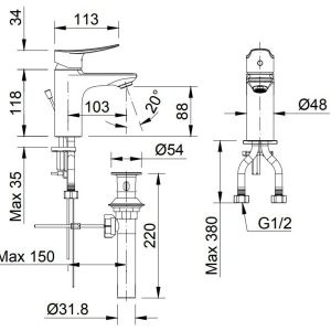 Ảnh công trình thực tế Vòi Rửa Topy TP-6009V