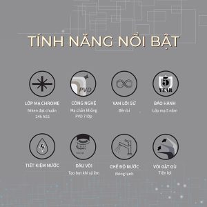 Ảnh công trình thực tế Vòi Sen Tắm Nóng Lạnh BASIC BW-608SN