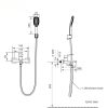 Vòi Sen Tắm Nóng Lạnh BASIC BW-84324 - ảnh 4
