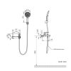 Vòi Sen Tắm Nóng Lạnh BASIC BW-85289 - ảnh 4