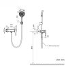 Vòi Sen Tắm Nóng Lạnh BASIC BW-85293 - ảnh 4