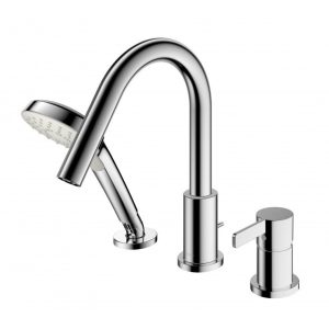 Ảnh công trình thực tế Vòi xả bồn nóng lạnh TOTO TBG11305AA kèm sen tắm dòng GF loại 3 lỗ