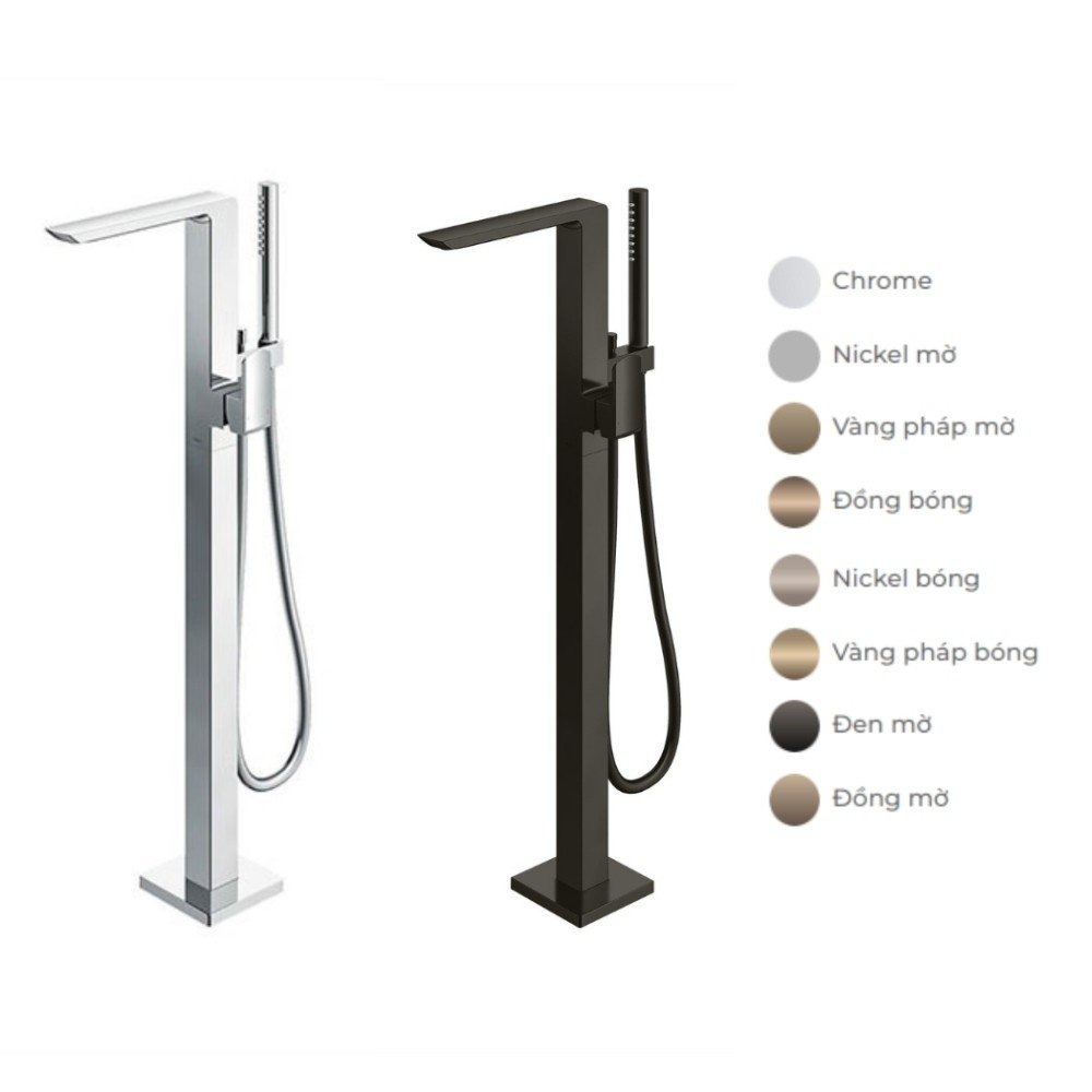 Vòi xả bồn tắm đặt sàn TOTO TBG02306BA nóng lạnh bán rời