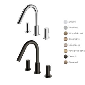 Ảnh công trình thực tế Vòi xả bồn tắm nóng lạnh TOTO TBG11201B dòng GF loại 3 lỗ