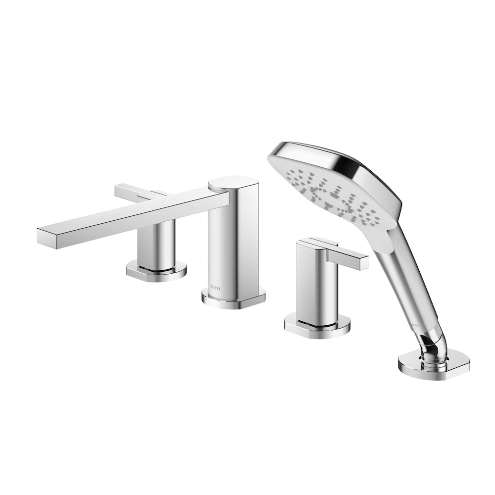 Vòi xả bồn tắm TOTO TBG152G0A nóng lạnh tay gạt đôi kèm sen tắm dòng GK