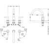 Vòi xả bồn tắm TOTO TBS01201BA nóng lạnh dòng LB - ảnh 2