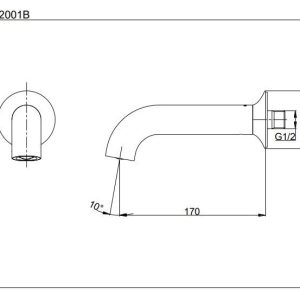 Ảnh công trình thực tế Vòi xả bồn TOTO TBS02001B dòng LN