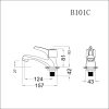 Bản vẽ kỹ thuật B101C