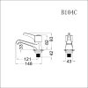 Bản vẽ kỹ thuật B104C