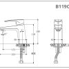 Bản vẽ kỹ thuật B119C