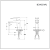 Bản vẽ kỹ thuật B390CWU