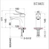 Bản vẽ kỹ thuật B730CU